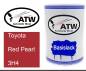 Preview: Toyota, Red Pearl, 3H4: 500ml Lackdose, von ATW Autoteile West.